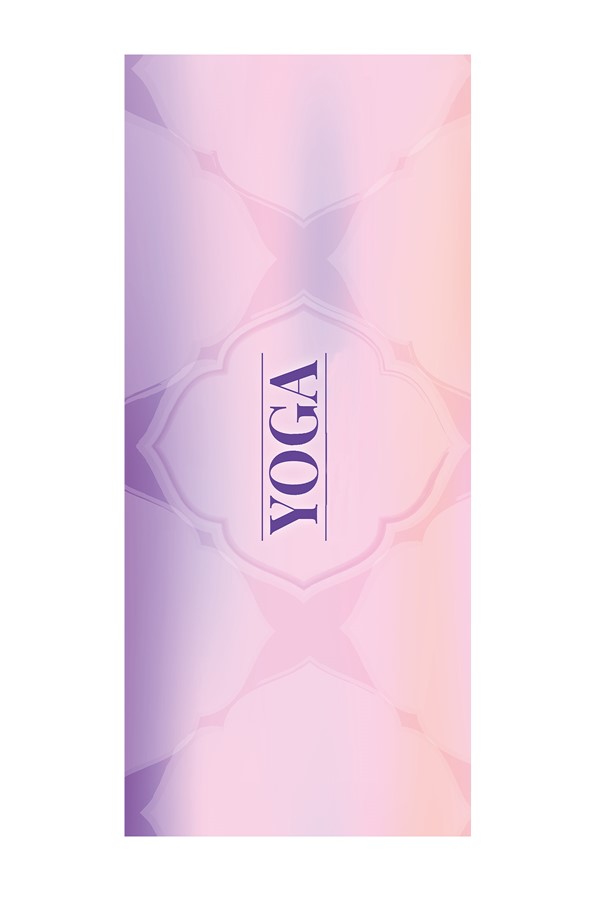 Dijital Baskılı Kaymaz Taban 8 Mm Pilates Yoga Matı Egzersiz Minderi