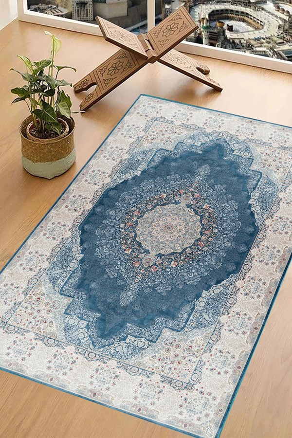 Dijital Baskılı Yıkanabilir Kaymaz Taban Seccade