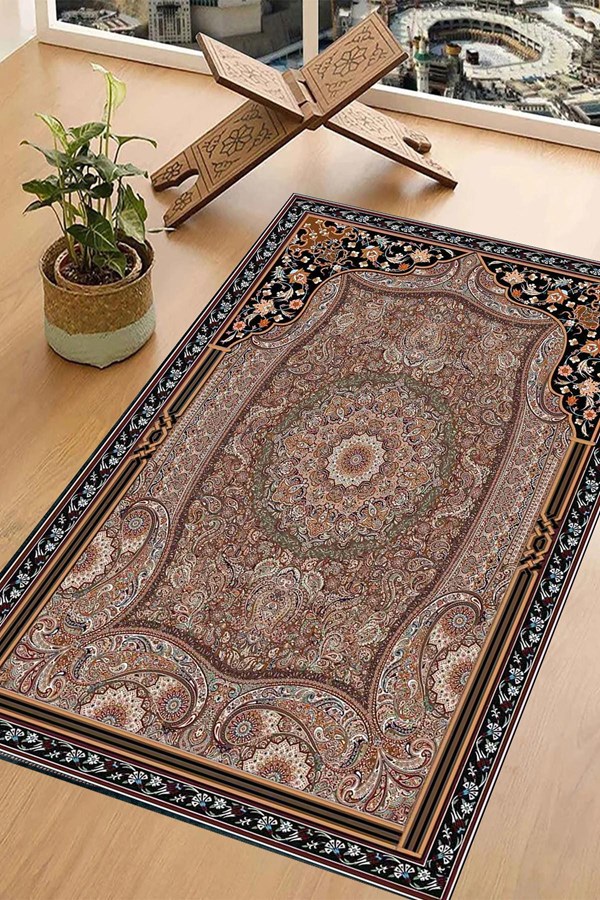 Dijital Baskılı Yıkanabilir Kaymaz Taban Seccade