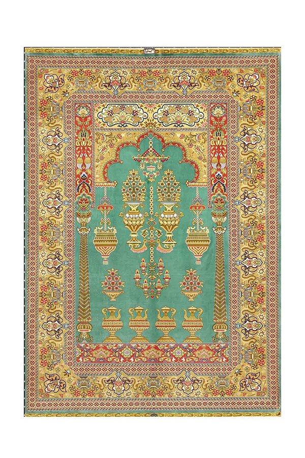 Dijital Baskılı Yıkanabilir Kaymaz Taban Seccade