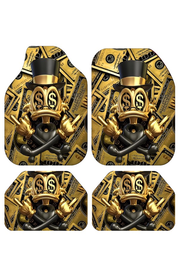 Dekoratif Desenli Oto Paspas Takımı