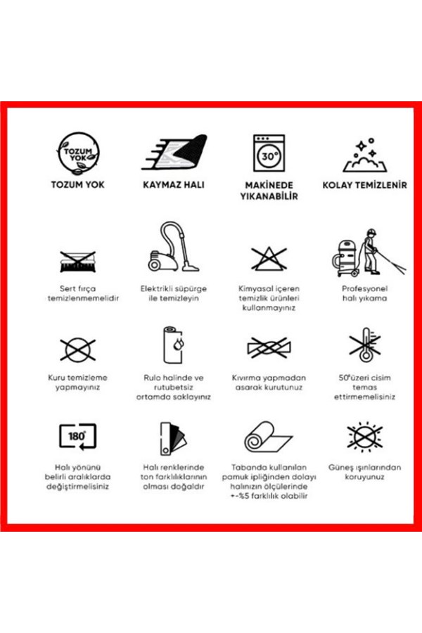 Dijital Baskılı Yıkanabilir Siyah Gold Kitchen Desenli Oval Kaymaz Taban Halı