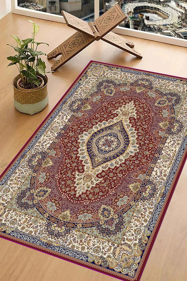 Dijital Baskılı Yıkanabilir Kaymaz Taban Seccade