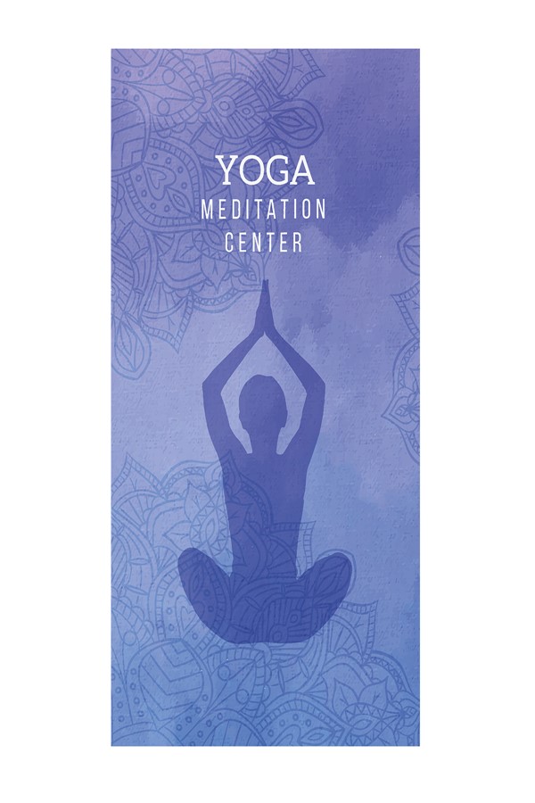 Dijital Baskılı Kaymaz Taban 8 Mm Pilates Yoga Matı Egzersiz Minderi