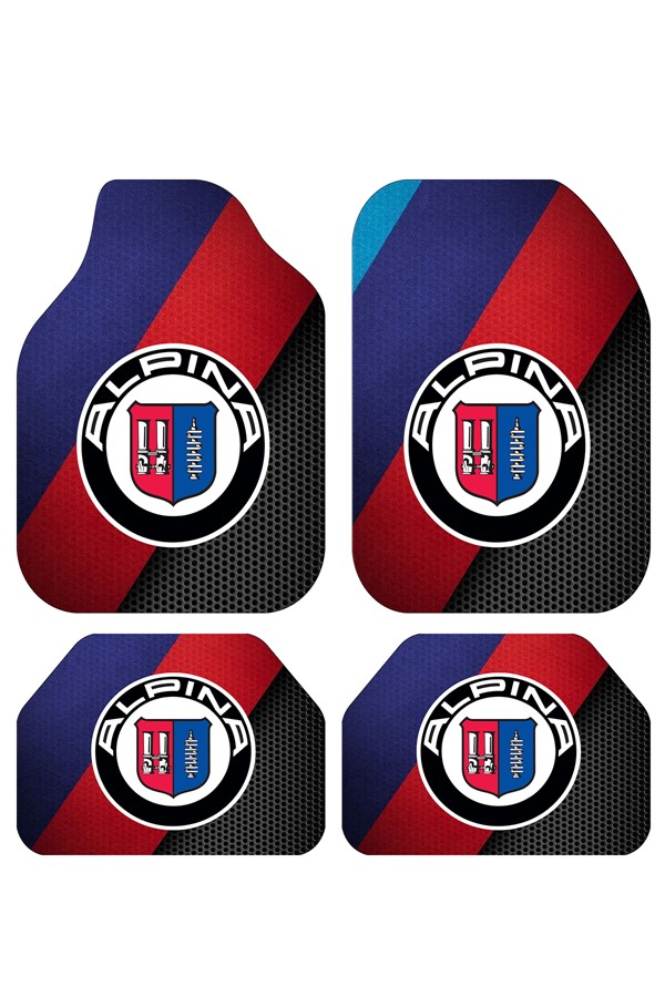 Dekoratif Desenli Oto Paspas Takımı