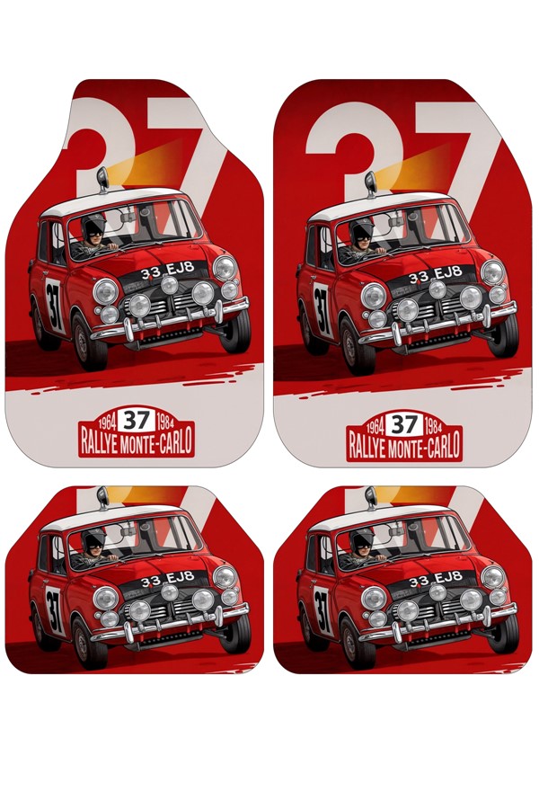 Dekoratif Desenli Oto Paspas Takımı