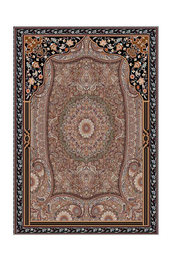 Dijital Baskılı Yıkanabilir Kaymaz Taban Seccade