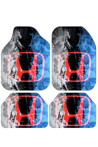 dekoratif desenli oto paspas takımı, dekoratif desenli oto paspas takımı