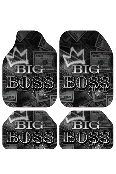 dekoratif desenli oto paspas takımı, dekoratif desenli oto paspas takımı