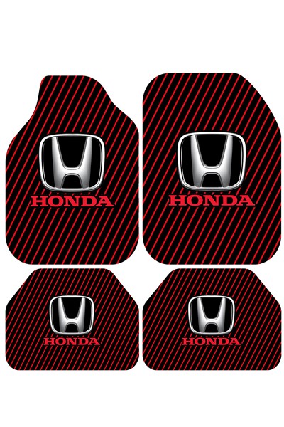 dekoratif honda desenli oto paspas takımı, seo anahtar kelime