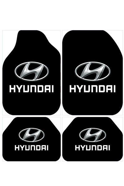 dekoratif hyundai desenli oto paspas takımı, dekoratif hyundai desenli oto paspas takımı