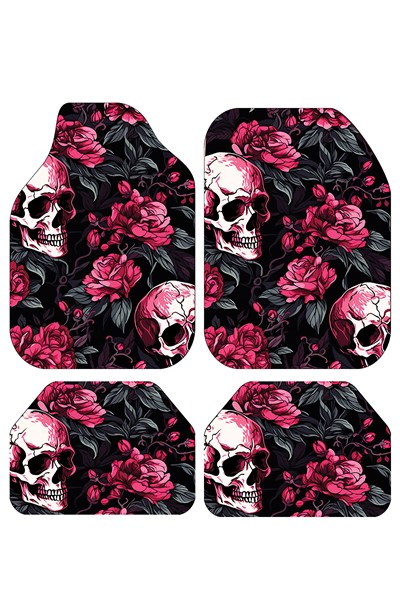 dekoratif desenli oto paspas takımı, dekoratif desenli oto paspas takımı